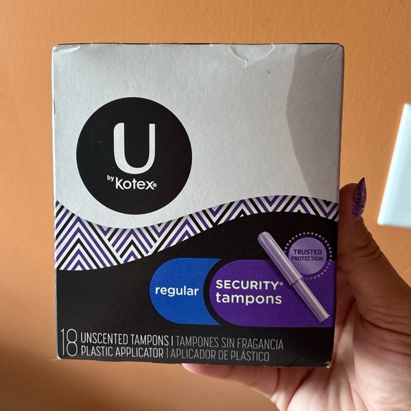 U by Kotex Security Tampons 18ct discontinued new NIB sealed - Picture 1 of 7